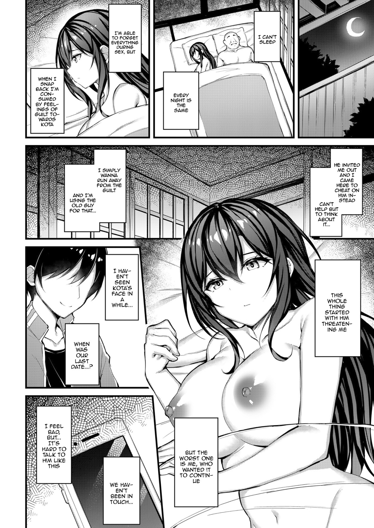 Hentai Manga Comic-The Reason My Girlfriend Wears a Two-Piece Track Uniform -The Youth-colored Uniform That I Offer To an Old Man--Read-5